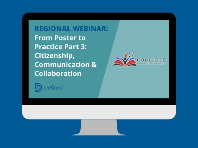 From Poster to Practice Part 3: Citizenship, Communication & Collaboration in Arizona